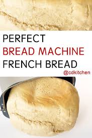Place ingredients in bread machine according to manufacturers directions. Perfect Bread Machine French Bread This Recipe Yields A Crusty Exterior But A Soft Chew Easy Bread Machine Recipes Bread Machine Recipes French Bread Recipe