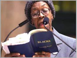 community discussion of Brooks's “my dreams, my works, must wait till after  hell” (Chicago, 2016)