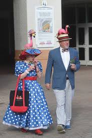 The kentucky derby is going online with a virtual race, julep class & fashion competition. Photos The Most Absurd And Amazing Kentucky Derby Hats Derby Outfits Kentucky Derby Hats Derby Attire