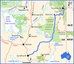 The track began during the 1880's as the main stock route from birdsville to marree. Essential Guide To Driving The Strzelecki Track The Chart Map Shop