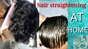 mens permanent hair straightening at