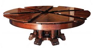 Fletcher Capstan Table A Magical Mechanical Marvel Unfinished Man Capstan Table Expandable Round Dining Table Round Dining Room