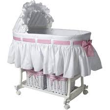 Google Image Result For Http Www Meijer Com Assets Product Images Styles Xlarge 1000635 252w A 400 Jpg Bassinet Rocking Bassinet Baby Girl Bassinet