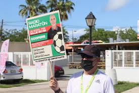 Estamos ya por salir desde Patillas con el Radio Maratón “Un Gooolll Por Willie  Boyer” también habrá un grupo de voluntarios visitando su comunidad. El  número de Ath Móvil es 787-504-7123 #GuayamaViveElEncanto