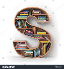 Find images of letter s. Letter S Alphabet Form Shelves Books Stock Illustration 793748170