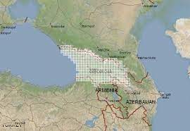 The country of georgia is located in the caucasus region of asia, with a coastline towards the black sea. Download Georgia Topographic Maps Mapstor Com