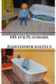 Diy Wir Basteln Ein Playmobil Badezimmer 3 Fach Jungsmami Playmobil Play Mobile Playmobil Sachen