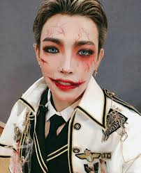 Hongjoong Ateez Halloween Face Makeup Halloween Makeup Halloween