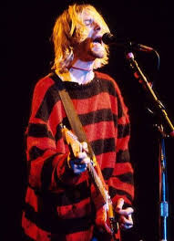 90 S Kurt Cobain Striped Sweater Red And By Thegirlsaidyes Kurt Cobain Style Nirvana Kurt Cobain Nirvana