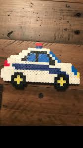 Néerlandophone, francophone et germanophone), voici quelques perles sublimes qui ont été publiées dans une revue interne de la. Cop Car Perler Beads Police Car Voiture De Police Perles A Repasser Perles Hama