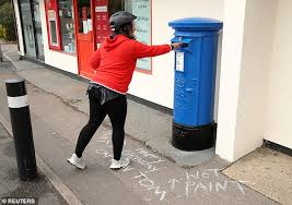 Boris johnson was elected uk's prime minister on tuesday, replacing theresa may. Post Boxes Are Decorated In Honour Of Exceptional Nhs Staff Battling Coronavirus Daily Mail Online