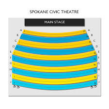 Spokane Civic Theatre 2019 Seating Chart