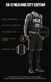 Sku6 100% high quality product and satisfaction guaranteed all numbers, names, patches are stitched in both side. Twitter Reacts To New Mlk Nike City Edition Jerseys