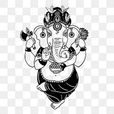 Creative Ganpati Images Hd Wallpaper Black And White Hand Drawn Ganesh Chaturthi Elephant God Element Cartoon Hand Painted Black Png Transparent Clipart Image And Psd File For Free Download In 2020 Elephant God Creative Graphic Design Creative Illustration