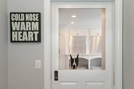 A good set of garage storage ideas is the first step in organizing a garage. Dog Friendly Mudrooms Contemporary Laundry Room