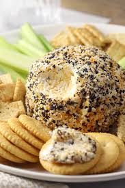 Everything Bagel Cheese Ball The Toasty Kitchen