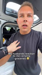 My husband’s reaction to me carrying groceries at 32weeks pregnant  😂🤍#couples #couplesvideos #pregnancy #marriedlife #pregnant