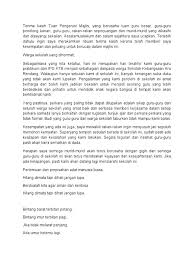 Ya memang tugas seorang mc yaitu mengatur atau memandu pelaksanaan sebuah acara, baik itu acara formal, semi formal, ataupun non formal. Teks Ucapan Perpisahan Doc