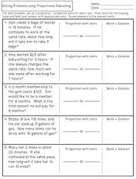 Proportions Word Problem Worksheet Freebie Word Problem Worksheets Word Problems Math Practices