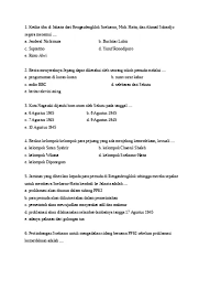 Artikel ini berisi kunci jawaban uas sejarah kelas 11 sma/smk semester 2. Top Pdf Soal Uas Kelas 12 Sejarah Docx 123dok Com
