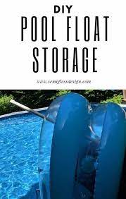 It is also recommended that we use an electric pump or even a foot pump in. Diy Pool Float Storage With Pvc Pipes Semigloss Design