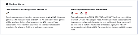 Those who are circumventing nba streaming blackouts are doing so over the web with help from a vpn service that can be installed on a machine (or a router) and can effectively. If I Am Attempting To Purchase Nba League Pass In Utah With A Vpn Will This Message Still Be Displayed Anyway And I Will Be Good To Watch Jazz Games Or Should