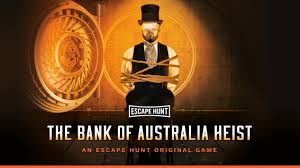 In the meanwhile, check out our other escapees by joining another room's mission until our next huge update! The Bank Of Australia Heist Escape Room Live Escape Room Game Escape Hunt Sydney