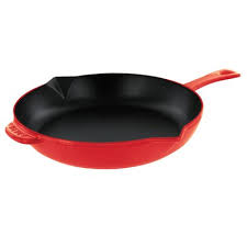 Staub Staub Cast Iron 12 In Frying Pan Wayfair In 2020 Cast Iron Enameled Cast Iron Cookware Cast Iron Frying Pan