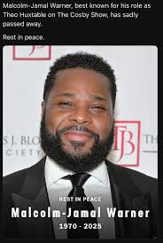 Malcolm-Jamal Warner tragically passed away