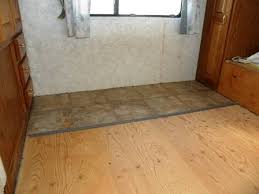 Sent my contractor out, and it's true, warped and bubbled in a few places, and. An Rv Flooring Replacement Using Allure By Traffic Master