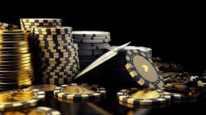 Poker Chips 3d Illustration Of Black And Golden Casino Playing Cards On  Modern Background For High Stakes Gaming Backgrounds | JPG Free Download -  Pikbest