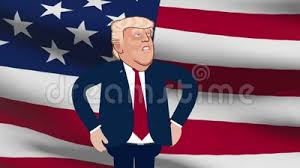 Seal of the president of the united states , president speech s transparent background png clipart. Donald Trump Animation On Flag Background Stock Video Video Of Wealthy Speech 172327635