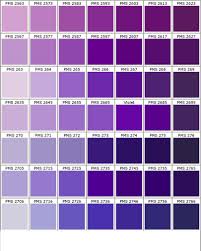 Shades Of Purple For Colour Scheme In 2019 Pantone Color