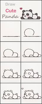 Erfahren Sie Wie Sie Ein Susses Baby Panda Schritt Zeichnen Drawingtechniques Erfahren Sie Wie Sie Schritt Fur Schritt Ein Susses Panda Zeichnen Pandas Und Einfache Sachen Zum Zeichnen