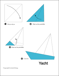 Voilier Bateau Papier Origami Bateau Tutoriel D Origami