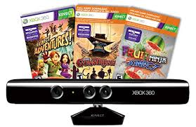 Ellos se han adaptado muy fácilmente a estas nuevas tecnologías que a los adultos les resultan. Amazon Com Kinect Sensor With Kinect Adventures And Gunstringer Token Code Old Model Video Games