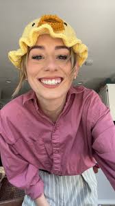 Crochet Duck Hat to Match Duck Sweater