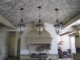 Barrel Vaulted Kitchen Ceiling On Kiawah Island Courtesy Of Ludtke Vaccaro Architects Llc Interior Design Types Of Ceilings Home Ceiling Brick Interior