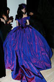 Dita Von Teese S Wedding Purple Wedding Dress Dita Von Teese Wedding Vivienne Westwood Wedding