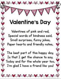 Valentine S Day Poem Bonus Activities Valentines Day Poems Valentines Poems Valentines School