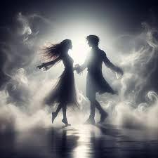 Hand in hand, lost in the fog, found in the magic