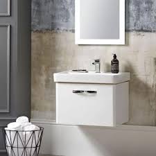 Aktuelle preise für produkte vergleichen! Tavistock Compass 500mm Gloss White Wall Hung Vanity Unit Vb4u