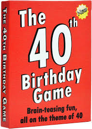 Only true fans will be able to answer all 50 halloween trivia questions correctly. Amazon Com The 40th Birthday Game Fun New Gift Or Party Idea Specially Designed For People Turning Forty Toys Games
