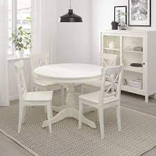 Ekedalen ausziehtisch, weiß, 120/180x80 cm ein strapazierfähiger esstisch, wie gemacht für große gemütliche runden und festessen. Ingatorp Ausziehtisch Weiss 110 155 Cm Ikea Schweiz