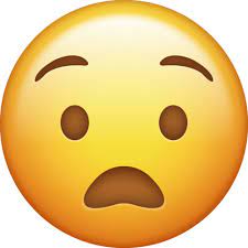 Anguished Emoji Download Ios Face Emojis Funny Emoji Faces Emoji Emoji Images