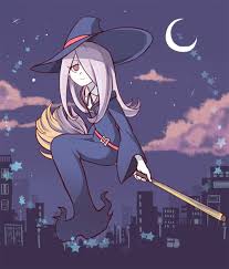 Sucy Manbavaran Anime Witch Little Witch Academy My Little Witch Academia