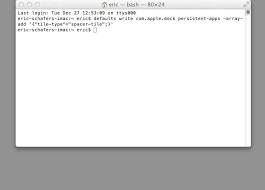 Terminal is a handy tool for giving your mac commands although many may be intimidated by it. Os X Lion Platzhalter Im Dock Einfugen Mac Life