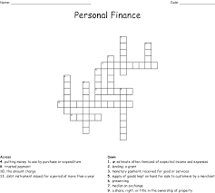 In schools declaring the source of copied materials to a national copyright agency, linguapress advanced level crosswords and resources should be attributed to. Financial Management Crossword Wordmint