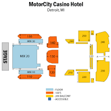 Motor City Casino Concerts Sound Board Theater Detroit Mi