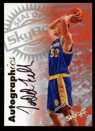 Todd Fuller signed autograph auto 1997 Sky Box Autographics Basketball Card  ~ | eBay